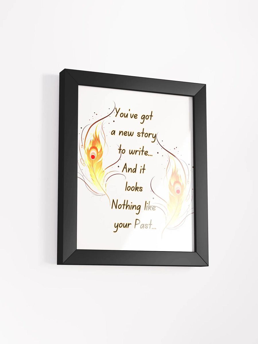 Vibrant Phoenix Feathers Framed Poster product image (33)