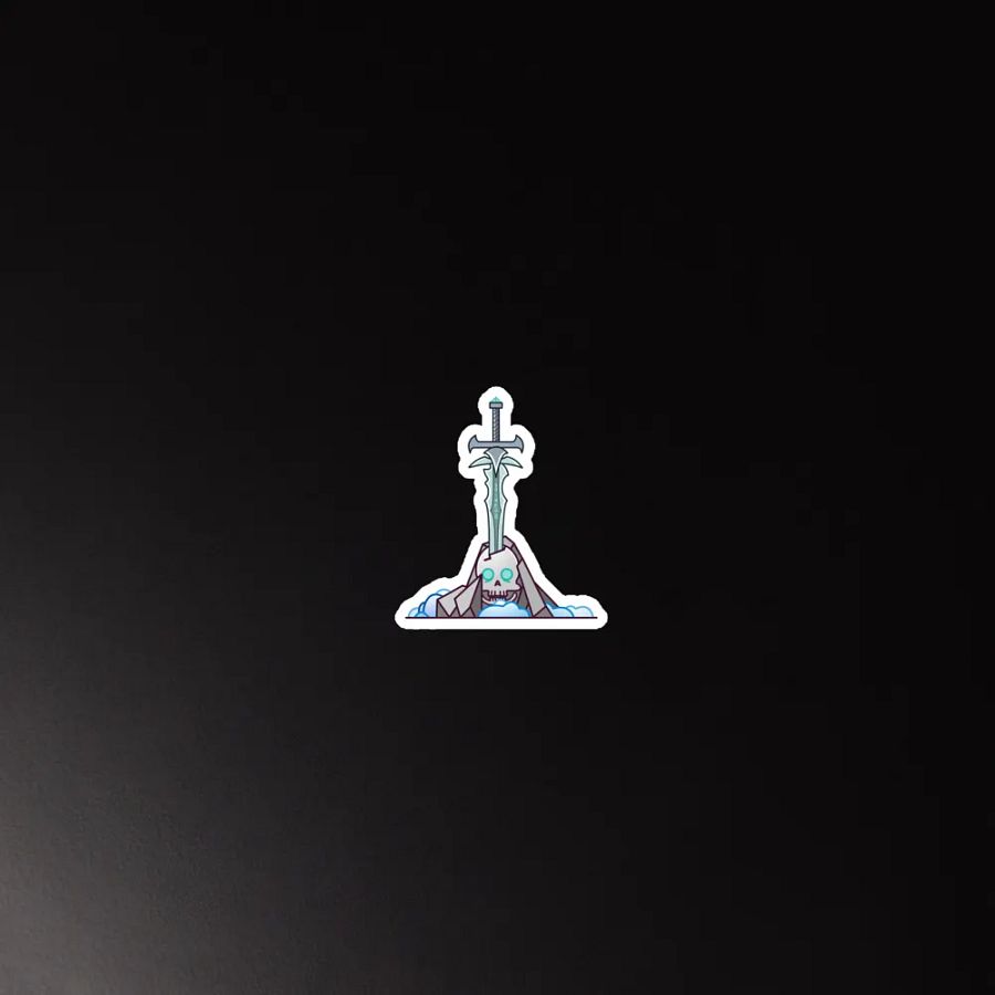 Sword in the Skull - Lich Variation - Magnet product image (3)