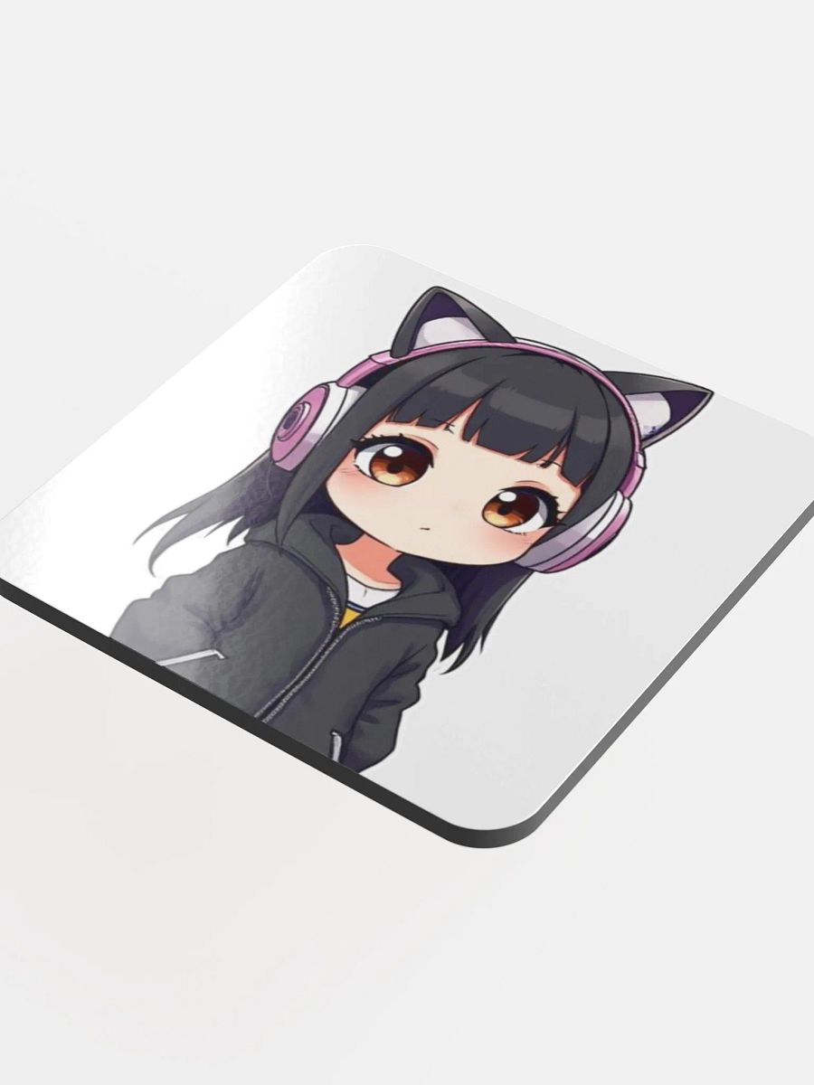 Chibi Cat-Ear Coaster Set product image (4)