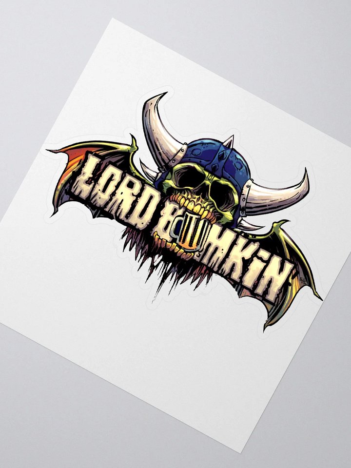 Halloween logo sticker product image (2)