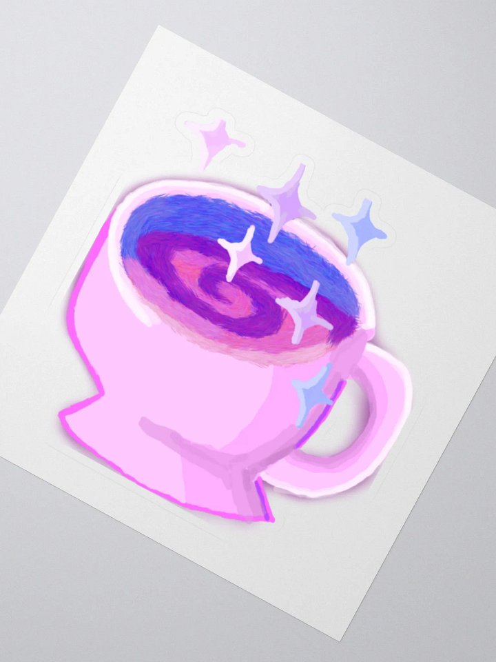 Magical Coffee Harbingerofbeth Sticker designed by Altogirl2019 product image (6)