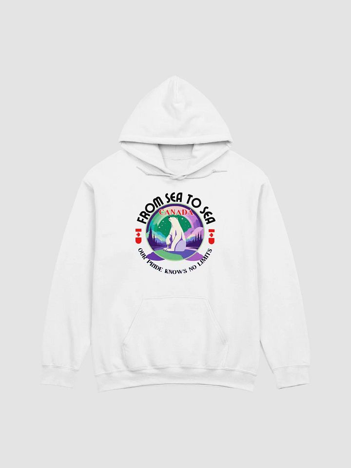 Northern Lights Bear Canada Hoodie product image (2)