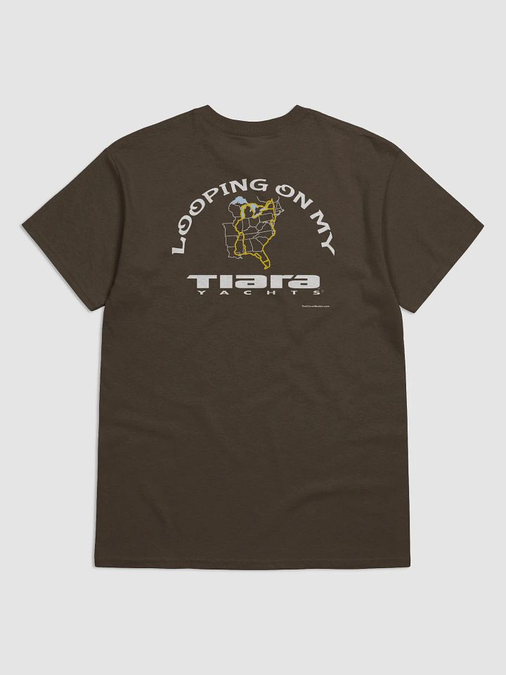 Looping On My Tiara - T-Shirt - Dark Shirt w/White Logo product image (1)