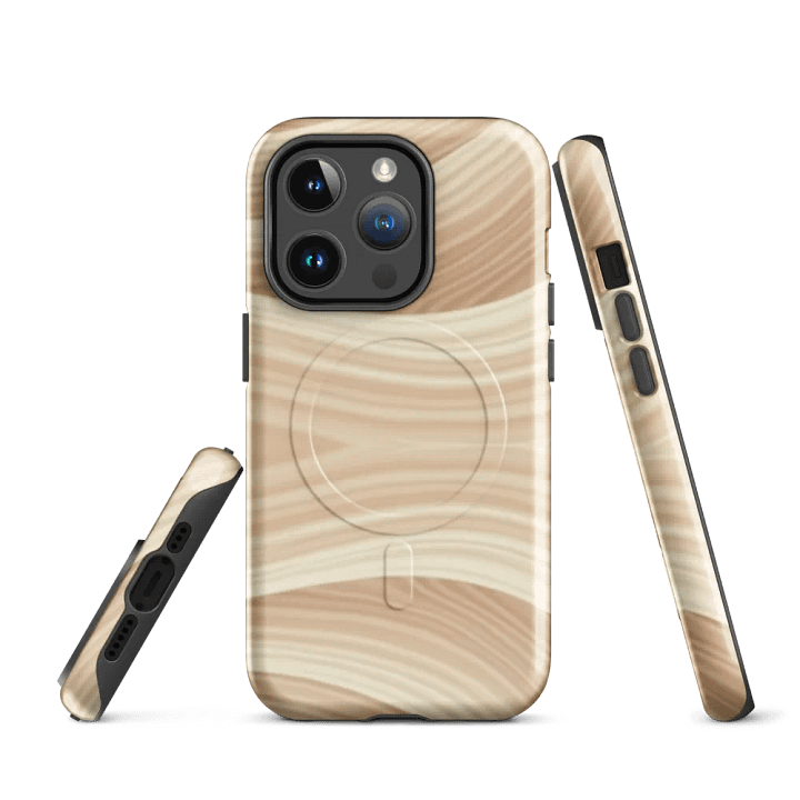 Flowing Woodgrain MagSafe® Tough Case product image (2)