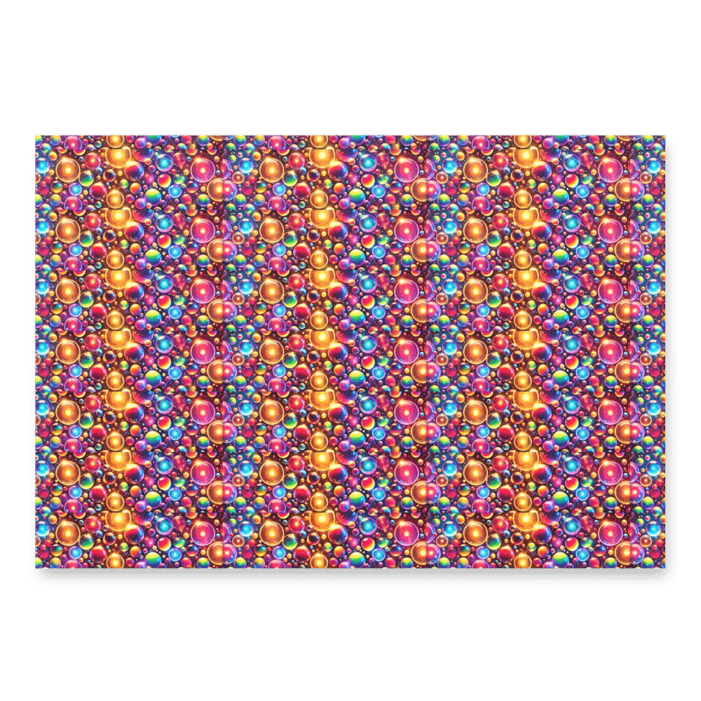 Colorful Circles Wrapping Paper Set product image (2)