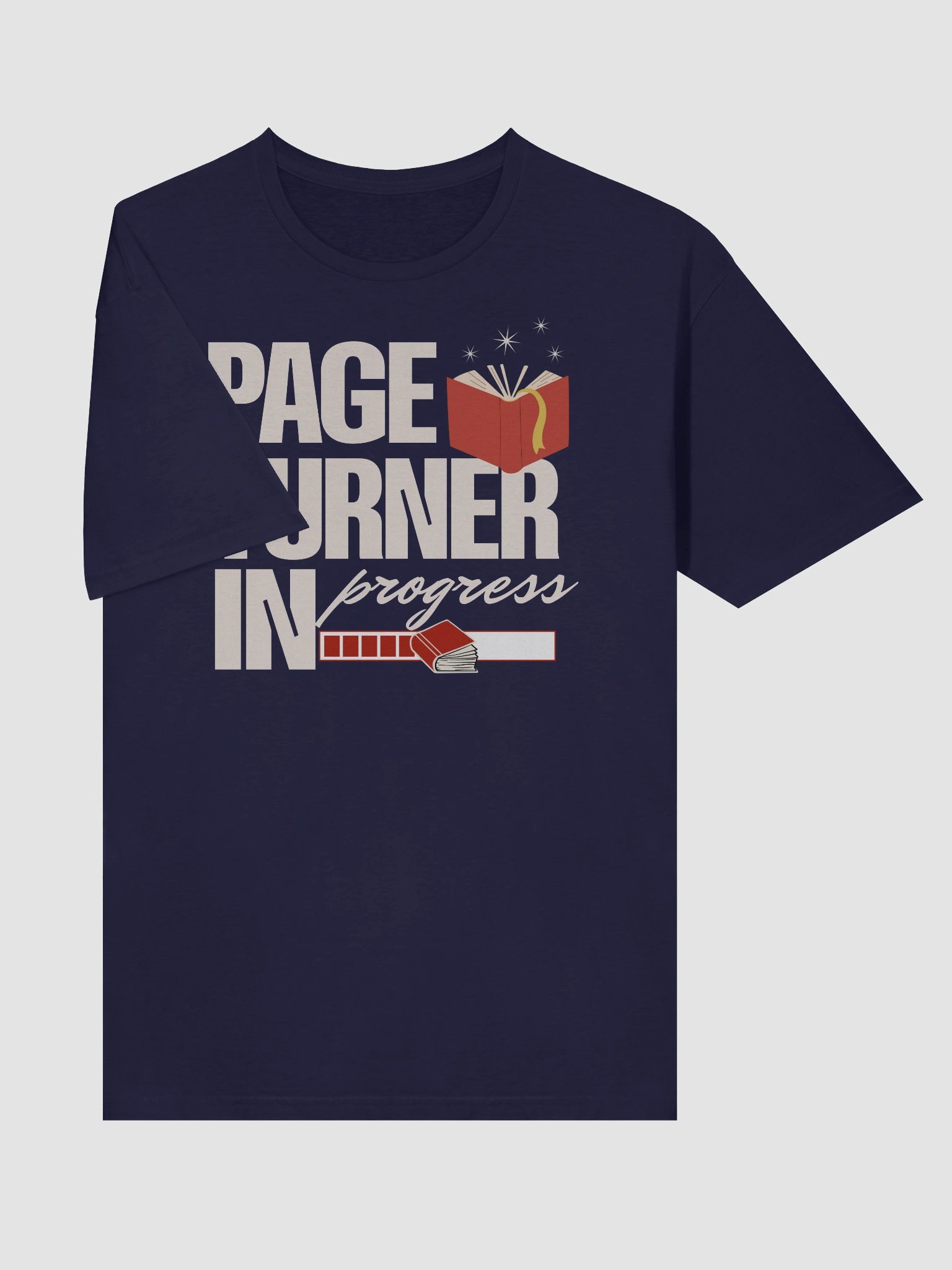 Page Turner In Progress T-Shirt product image (6)