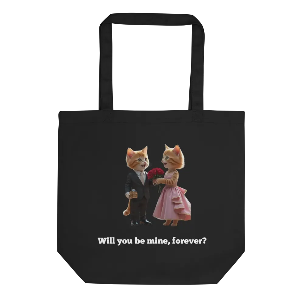Eco-Friendly Tote Bag - Will you be mine, forever? product image (1)