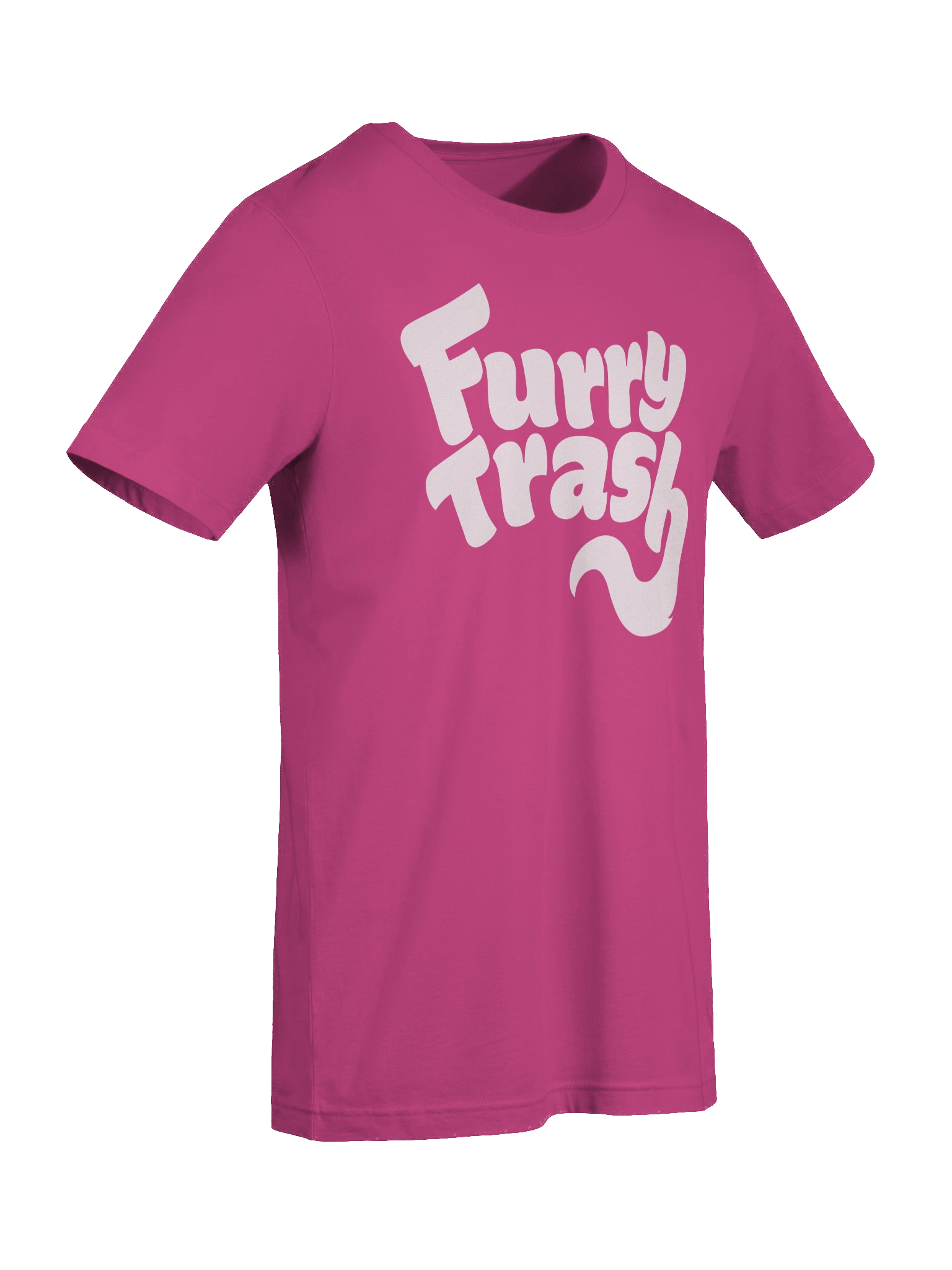 Furry Trash Supersoft Tee - Bubble Logo (White Print) product image (9)