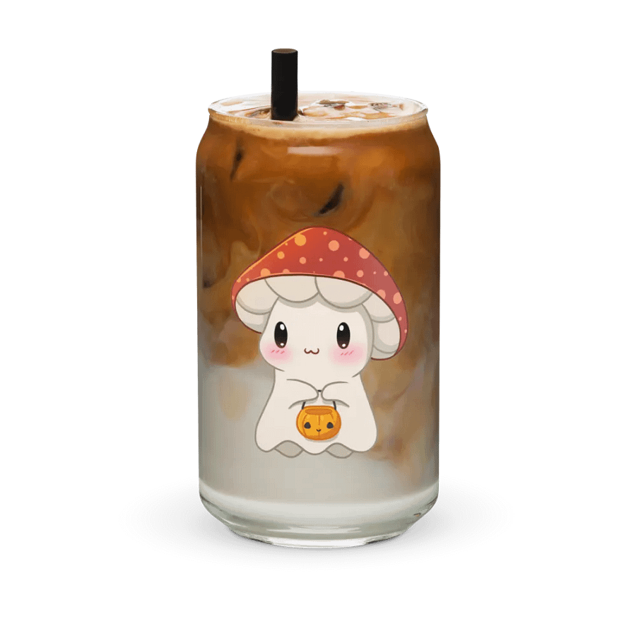 Mushie Ghost Can-Shaped Glass product image (1)