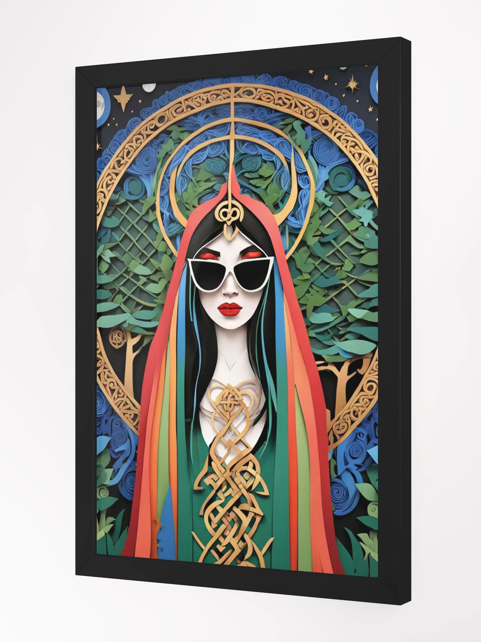 Winter Wiccan 15 - Framed Matte Poster product image (2)