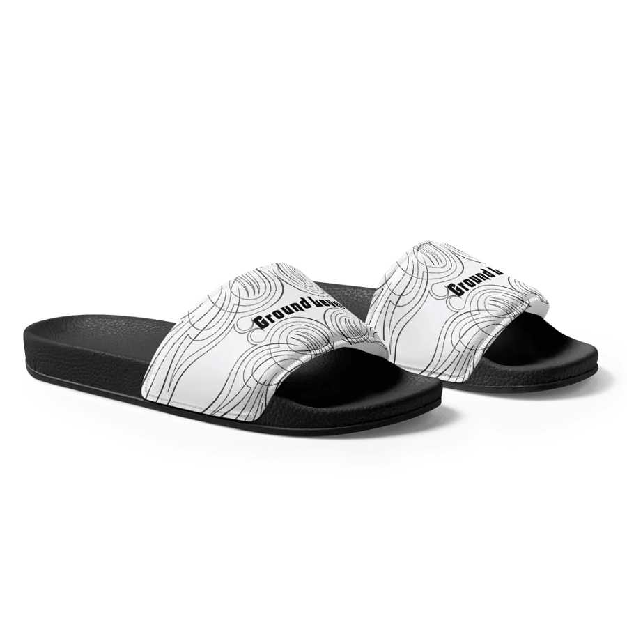White & Black Men's Slide-On product image (1)