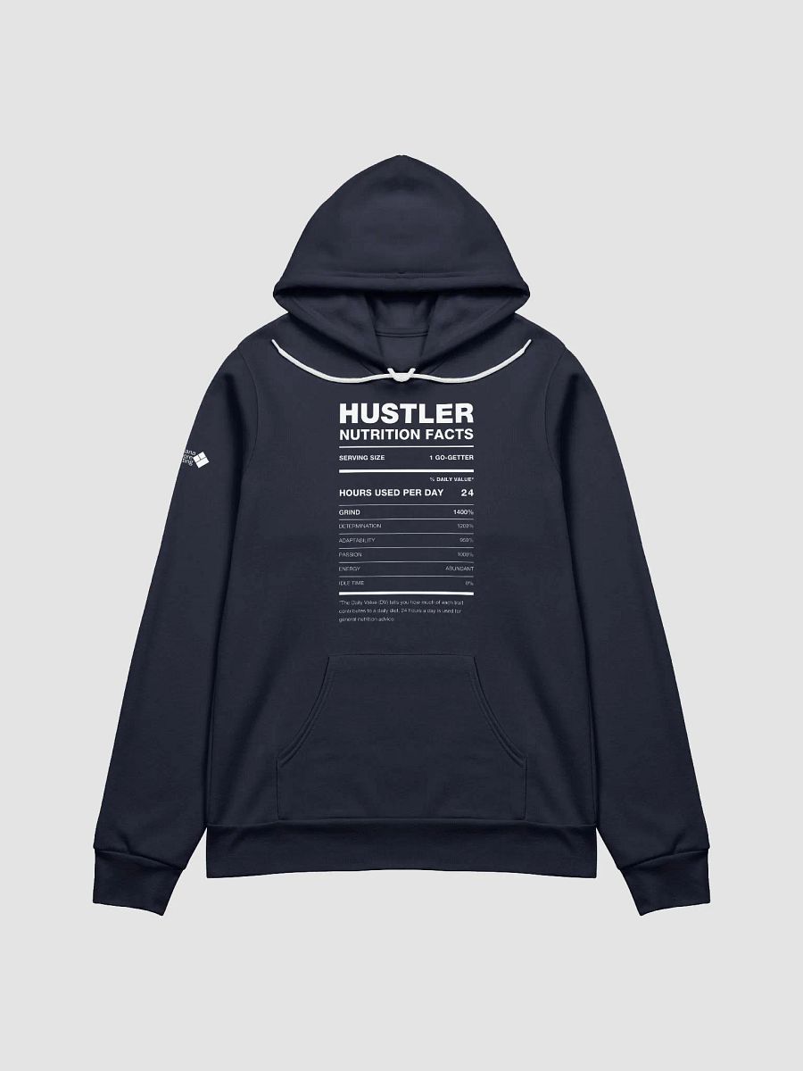 HUSTLER Nutrition Facts Comfort Hoodie product image (10)