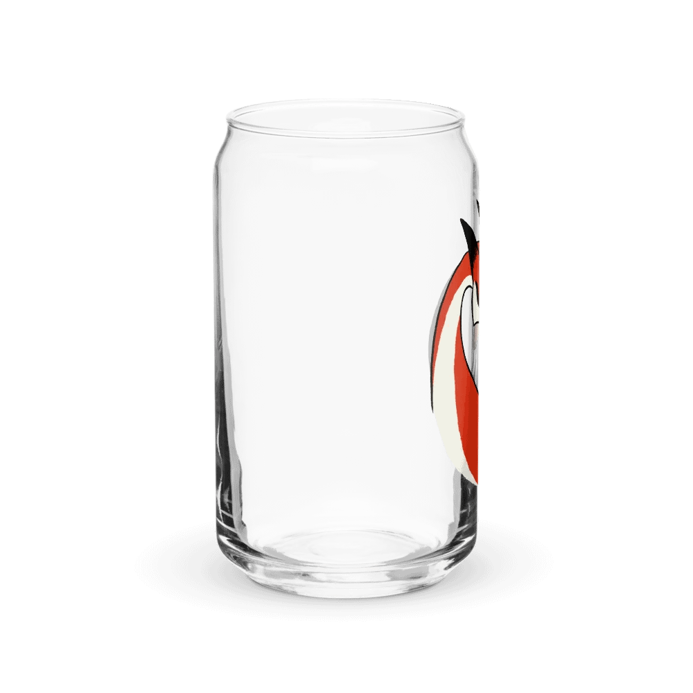 Calming Red Fox Can-Shaped Glass product image (4)