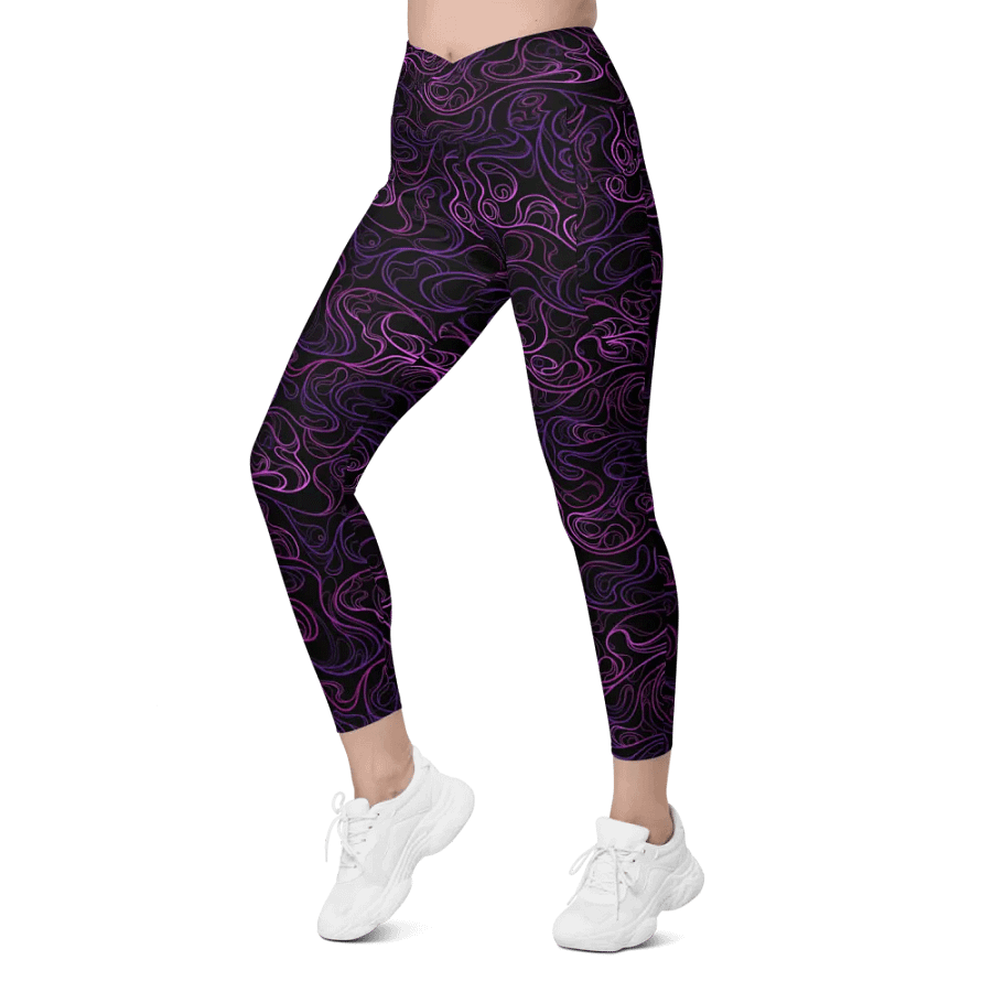 BLACK SWIRL - Leggings product image (7)