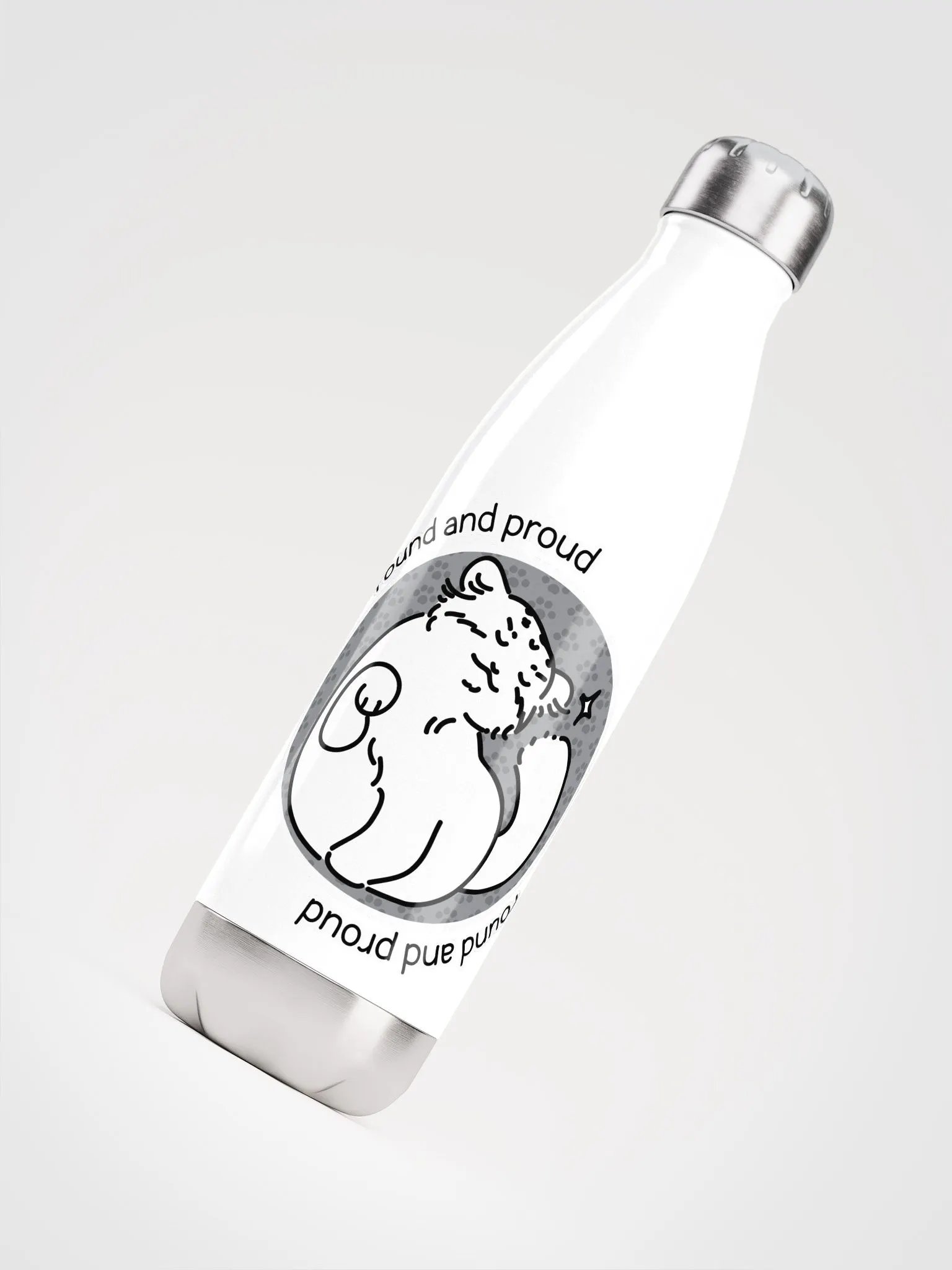 Round and Proud Manul Pride Unlabeled Version - Bottle product image (4)