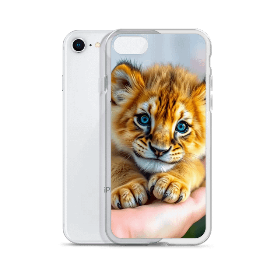 Tiger Cub Blue-Eyed iPhone® Case product image (51)