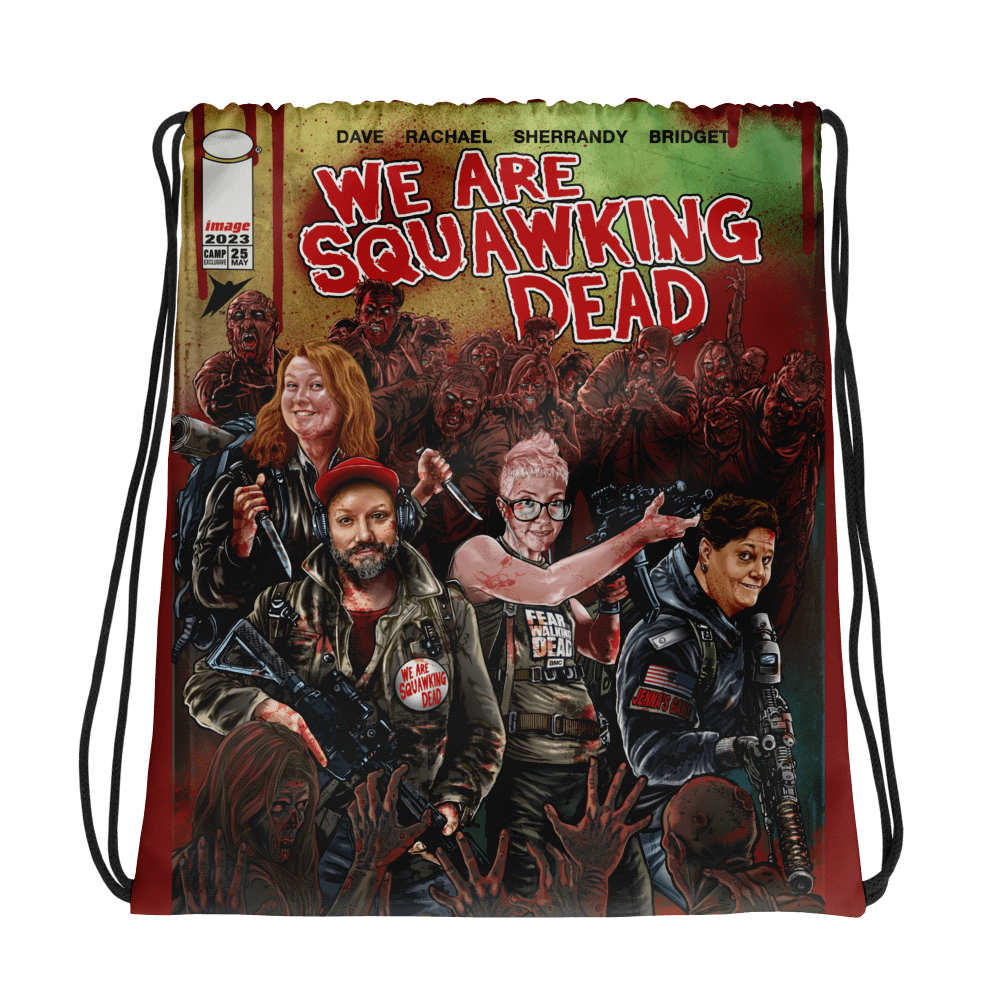 Kirk Manley Comic Book Art |Drawstring Tote product image (1)