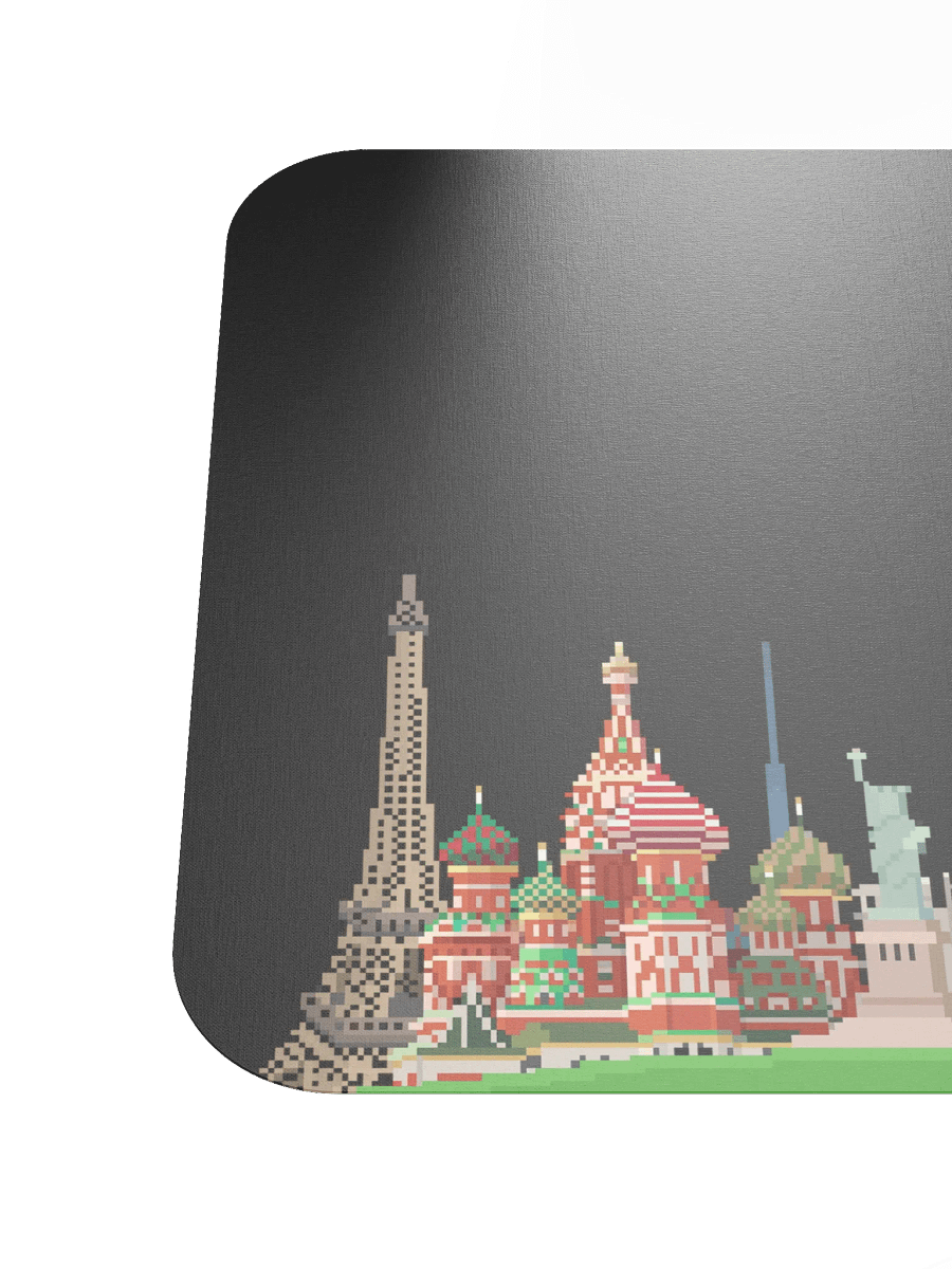 Pixelated Wonders Mouse Pad (dark) product image (6)