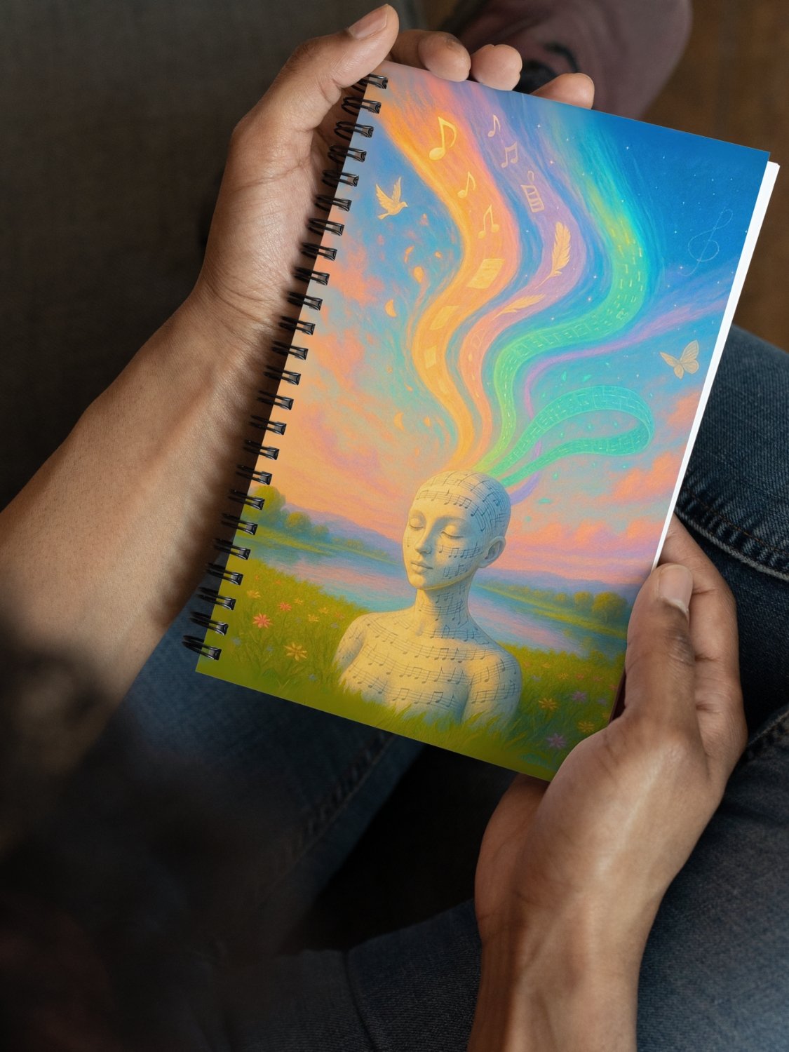 Radiant Reverie - Spiral Journal Notebook product image (7)