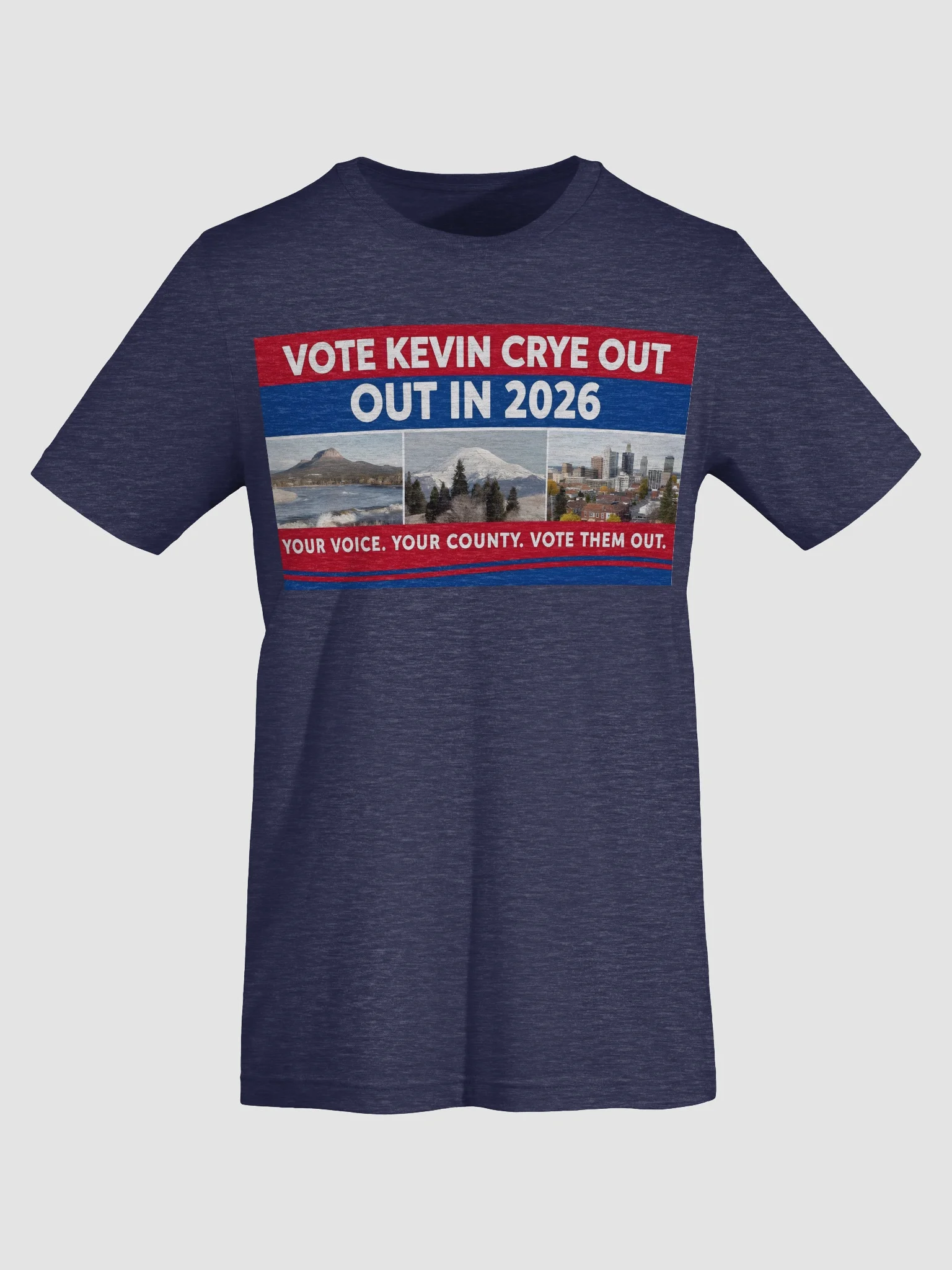 Vote Kevin Crye Out T-Shirt product image (28)