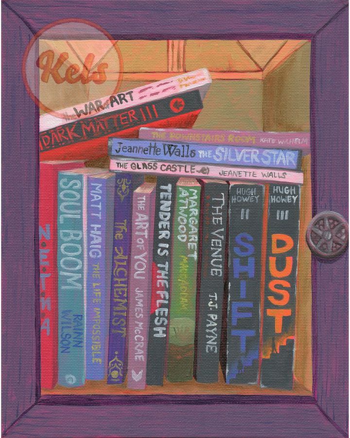 Street Library - Oil Painting product image (1)