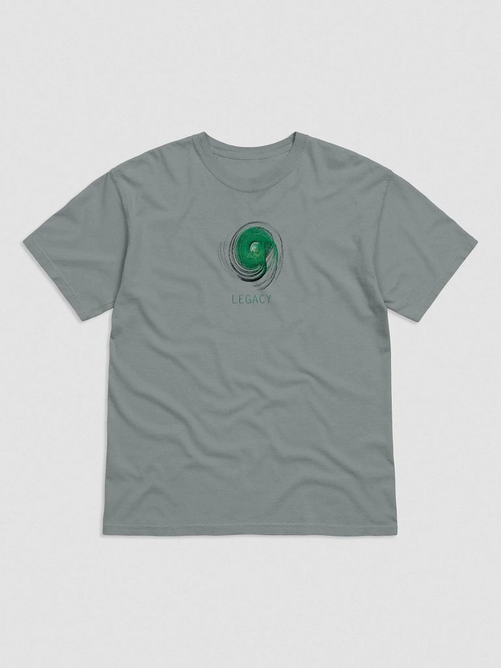 Embroidered Green Voxel Field Tee Shirt product image (17)