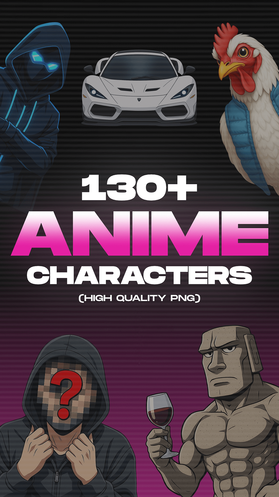 Anime Characters Pack product image (2)