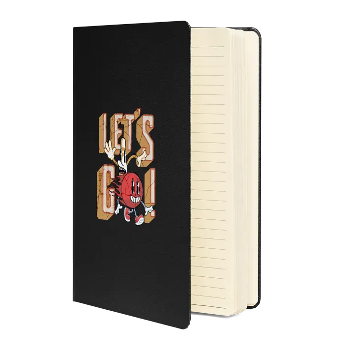 Lets Go Mascot Bowling Character Hardcover Notebook product image (2)
