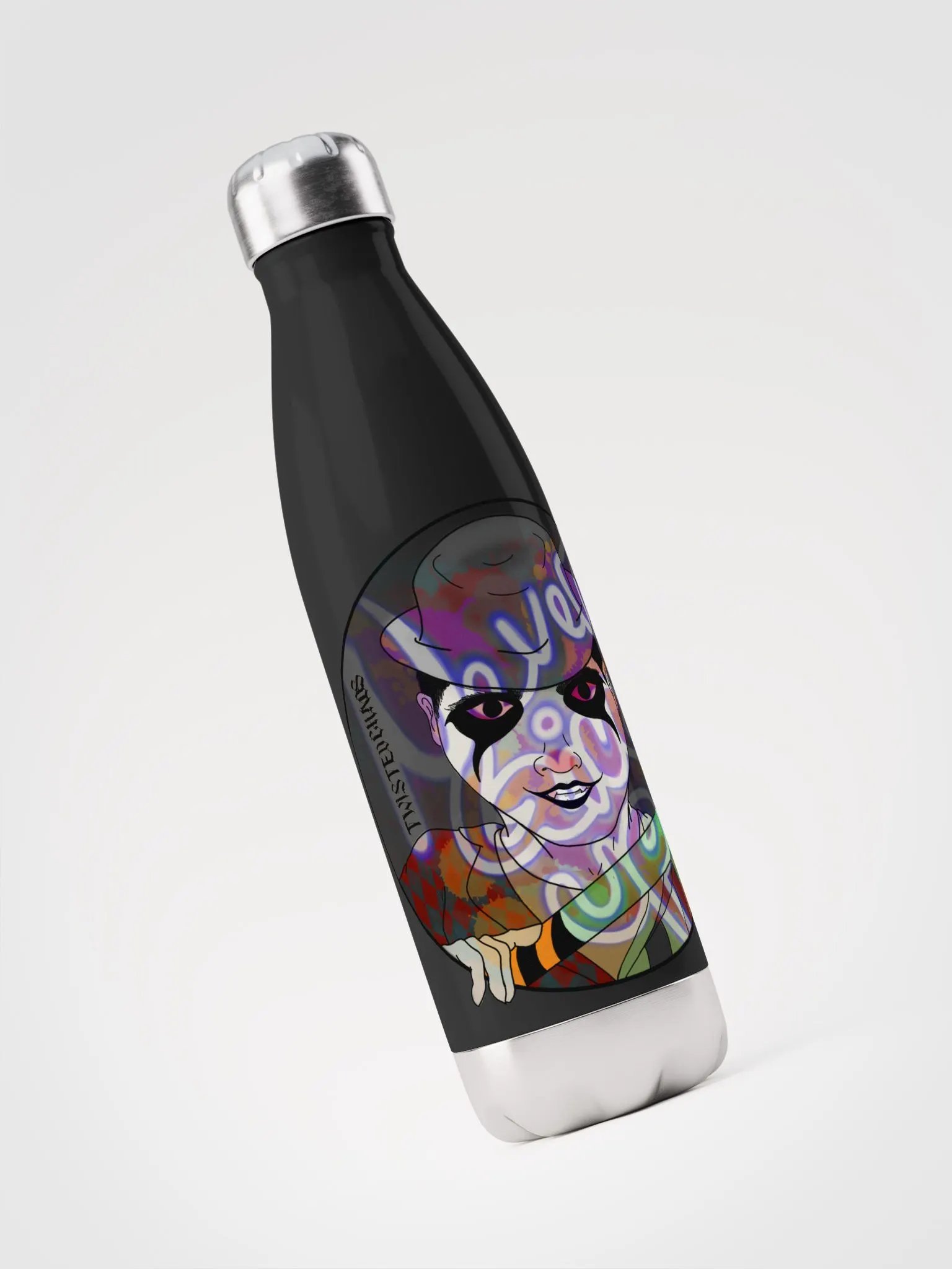 TWISTED CHAOS NEVER GIVE UP WATER BOTTLE product image (3)