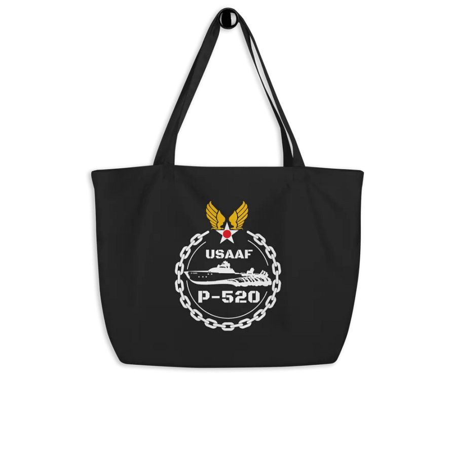 P-520 Crashboat Organic Cotton Twill Tote Bag product image (4)