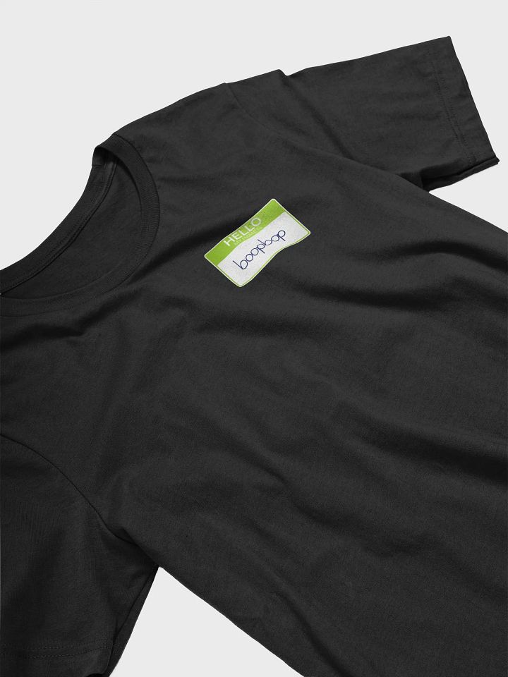 Supersoft Tee - Hello, My Name Is Boopbop product image (1)
