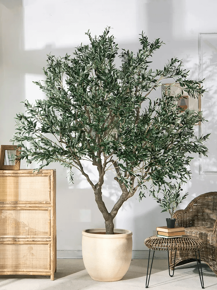 90cm 120cm 150cm 180cm 210cm 240cm Plastic Potted Plants Faux Indoor Decoration Artificial Olive Tree product image (3)