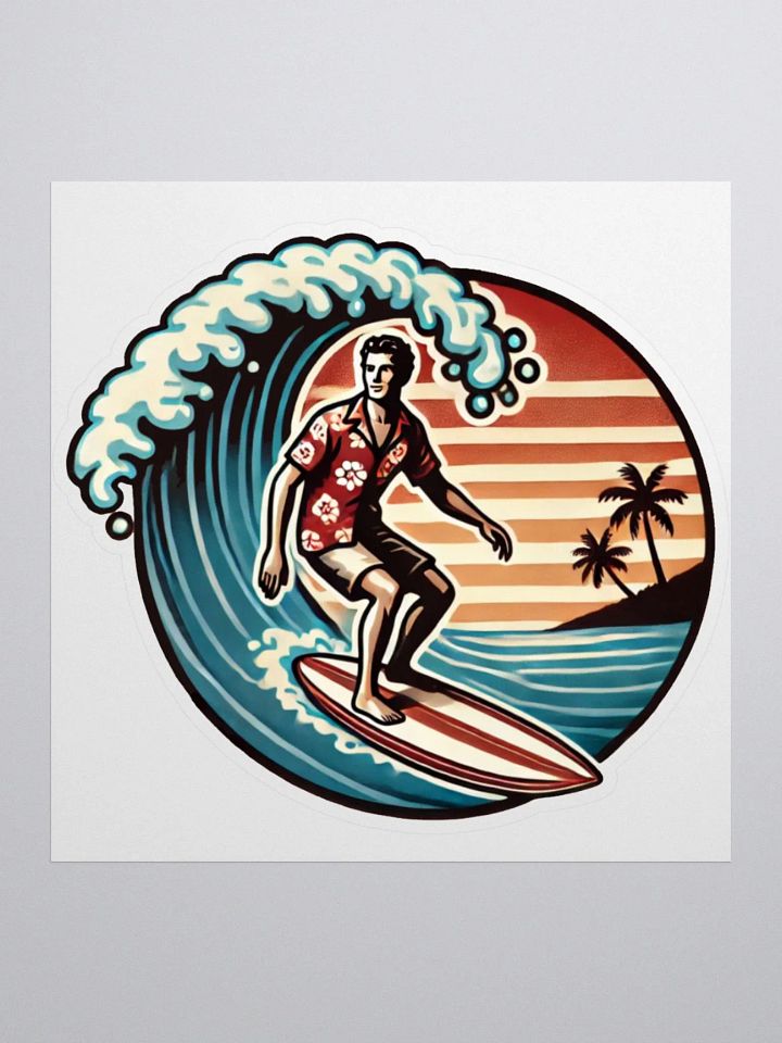 Wild Surf Sticker 1977 product image (3)