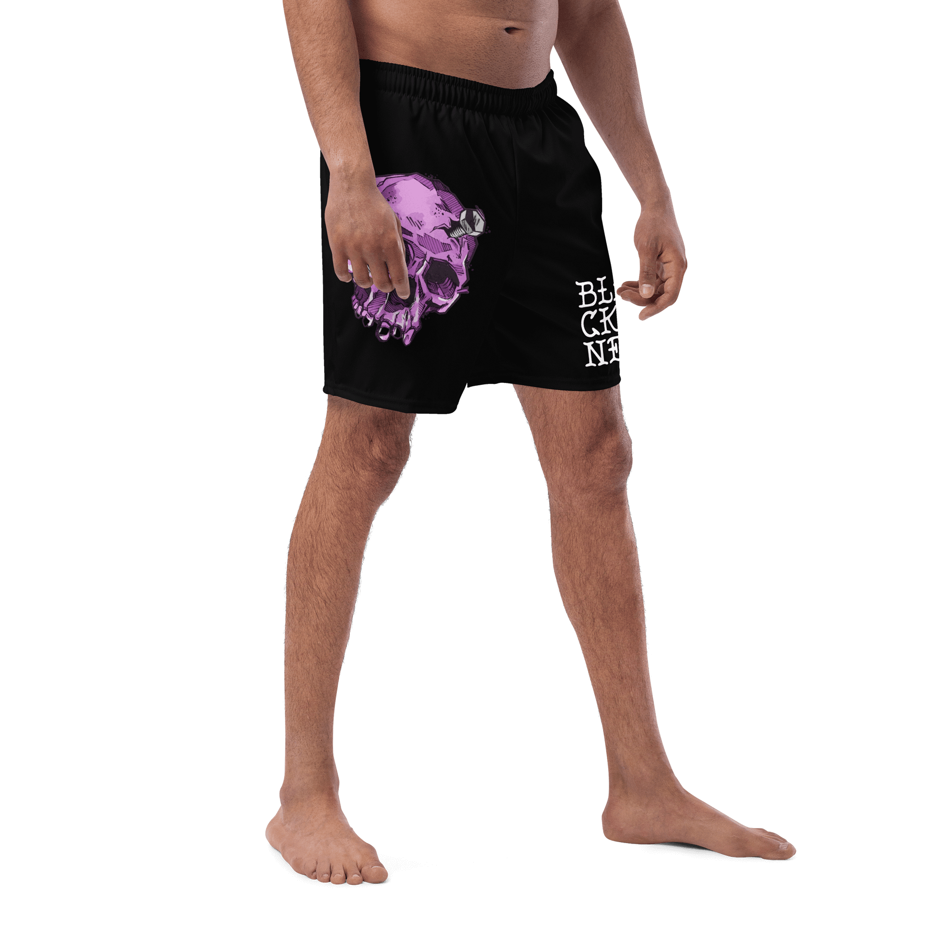 Bolted Skull Swim Trunks product image (3)