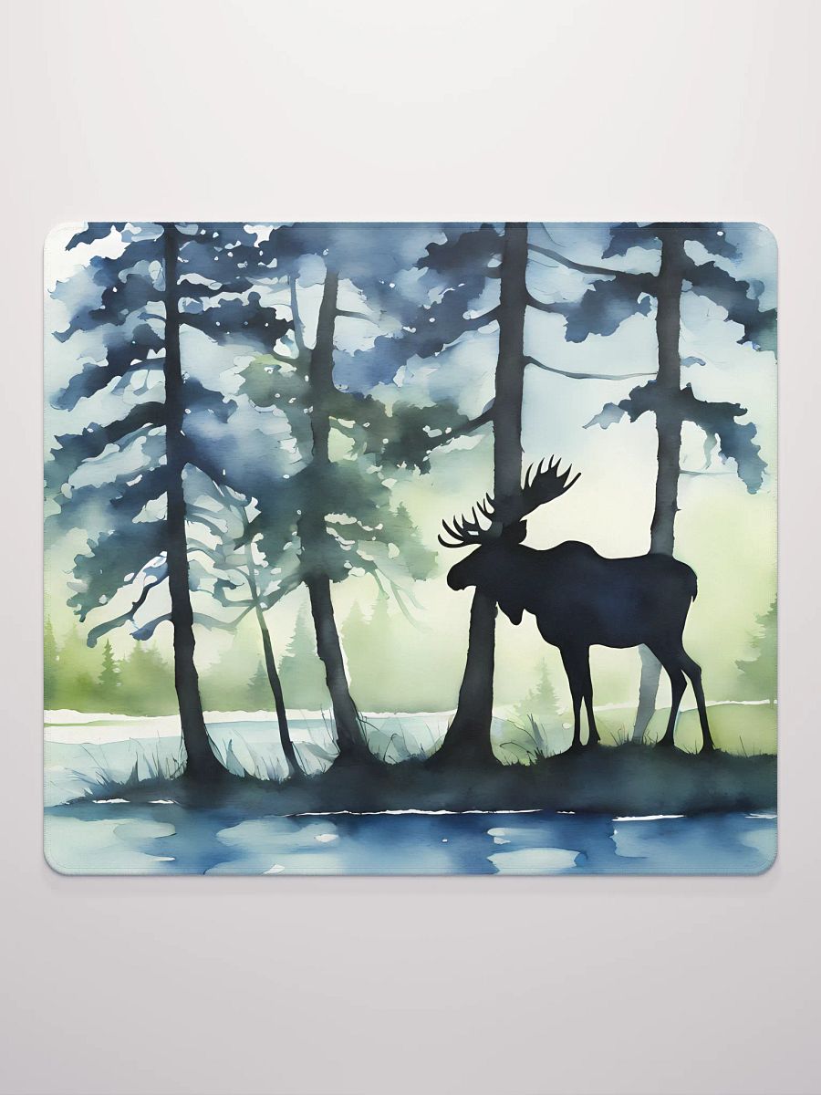 The Moose Up for Some Water, Gaming Mouse Pad, 2 Sizes product image (2)