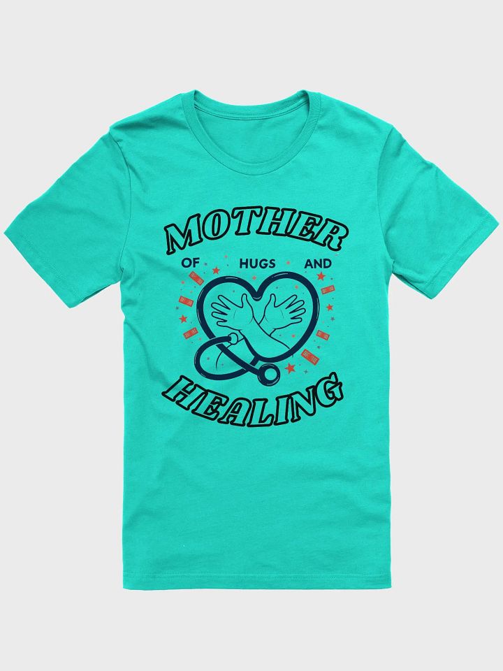 mother of hugs, Heartfelt Hug Stethoscope T-Shirt product image (1)