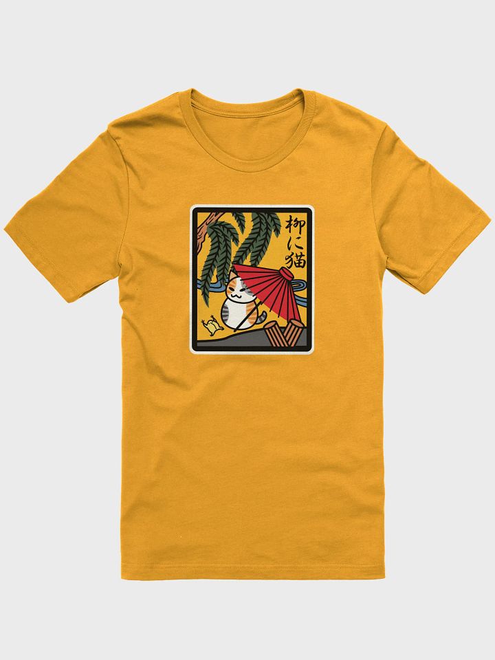 November Hanafuda Cat Unisex Tee product image (1)