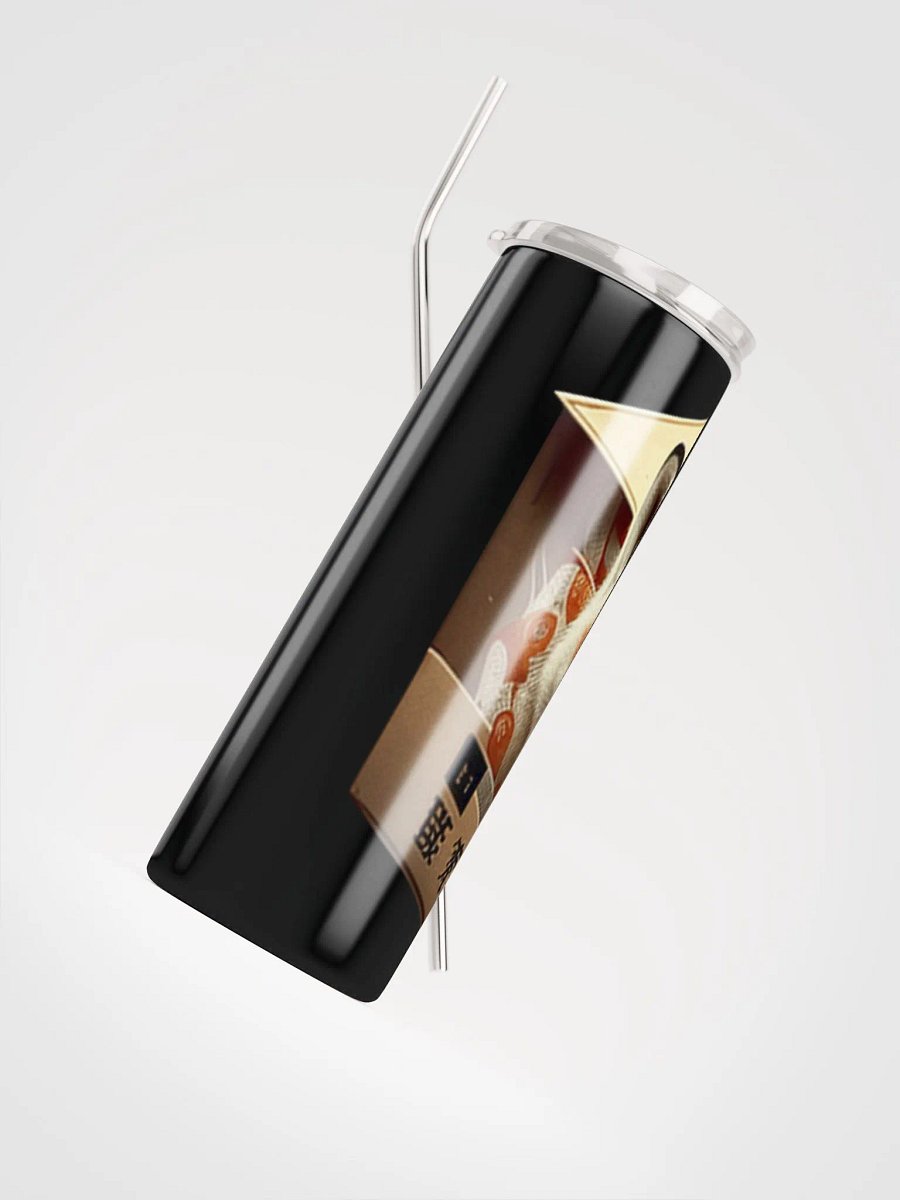 Stainless Steel Tumbler blk/wht Fox Box Logo product image (7)