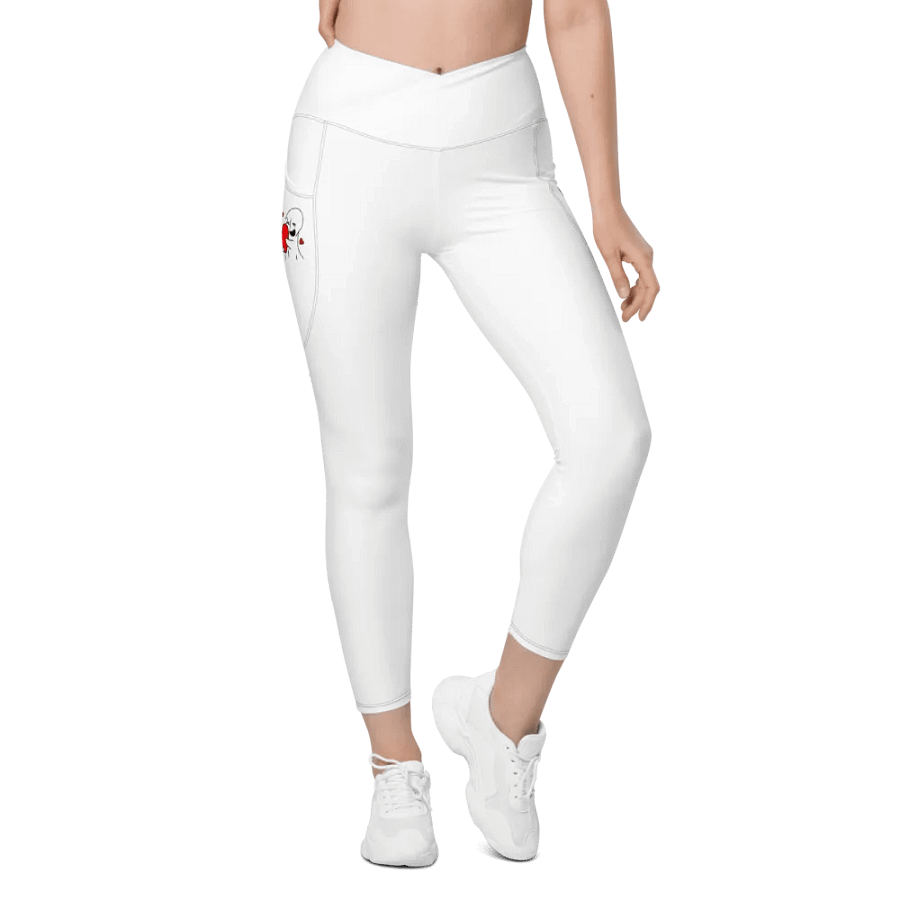 Lovestruck Crossover Leggings with Pockets product image (5)