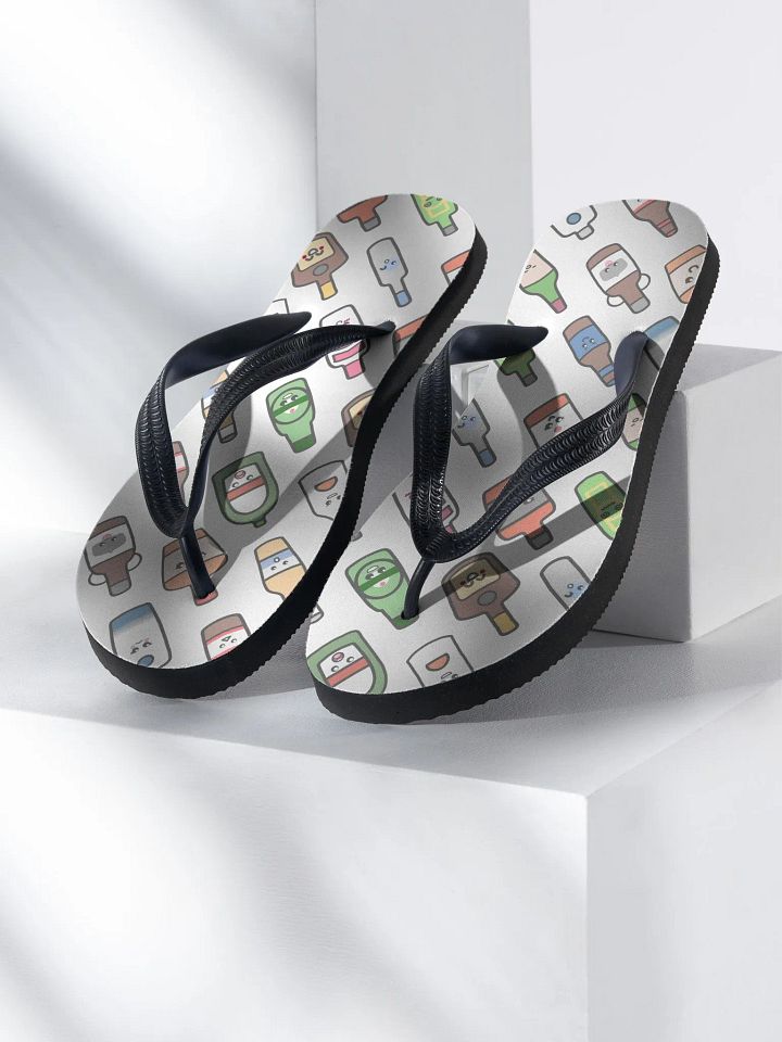 Kawaii Bottles Thongs Flip-flops product image (1)