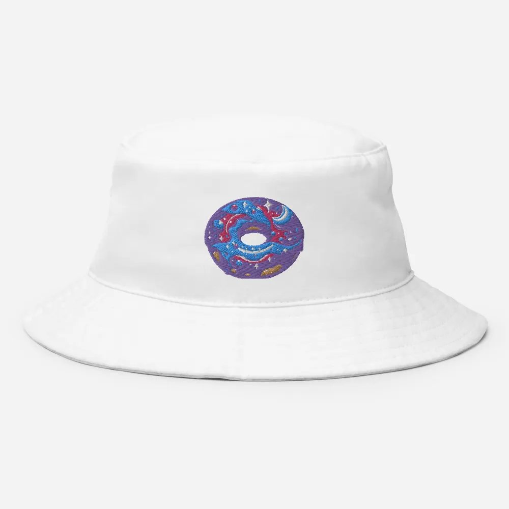 Space Donut Bucket Hat - White product image (8)