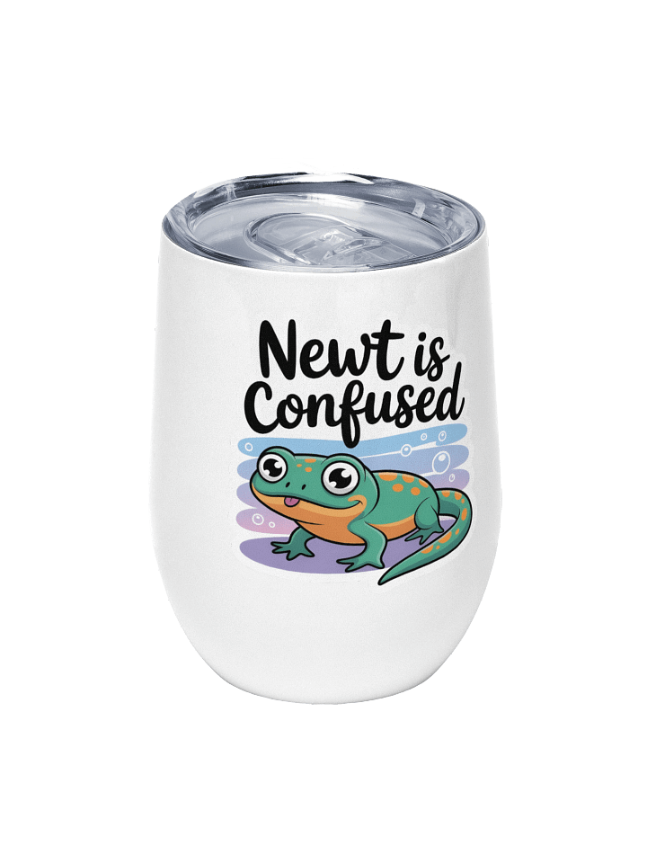 Whimsical Newt Is Confused Tumbler product image (1)