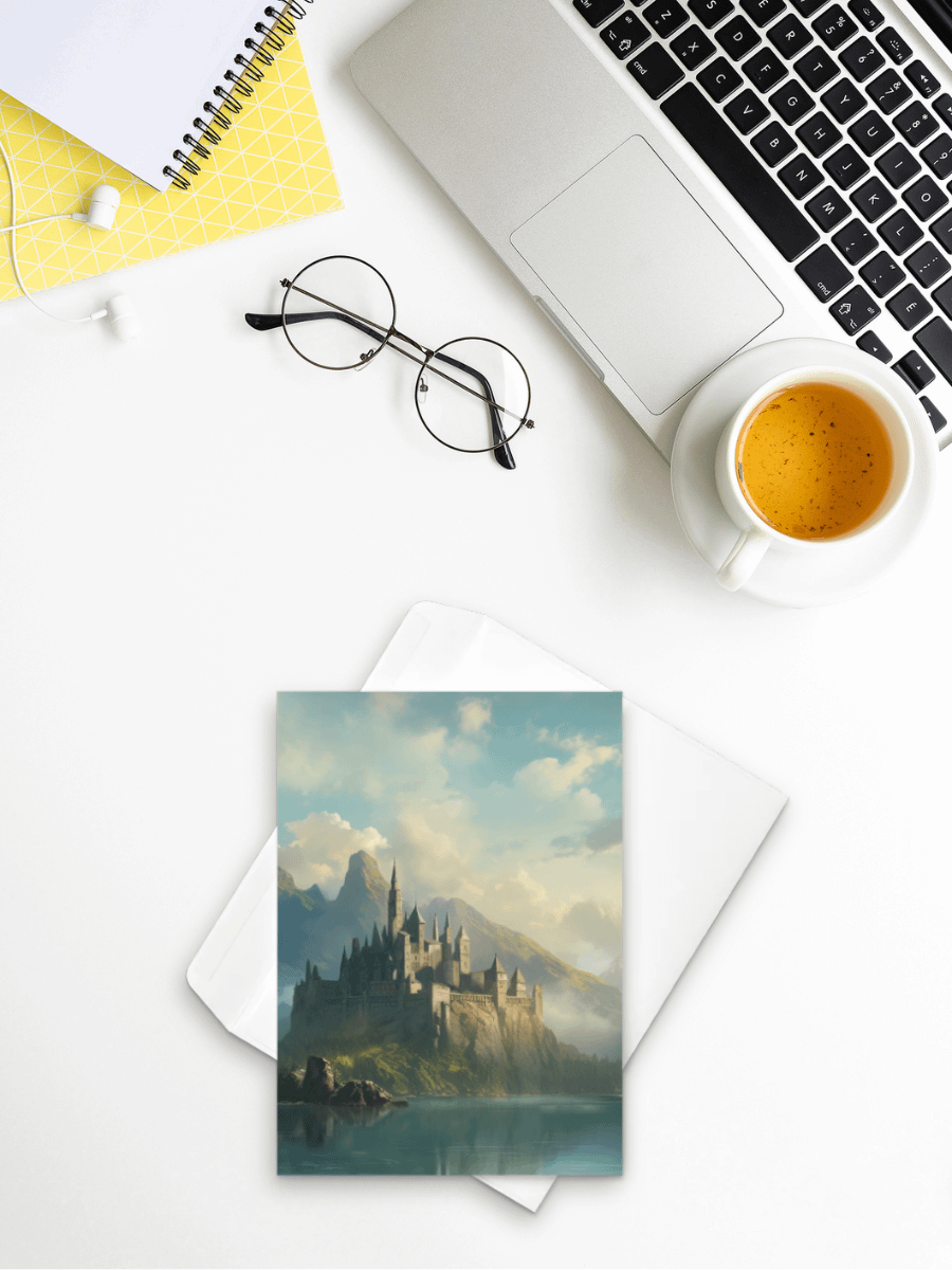 The Fairytale Fix ~ Prince Alexander's Castle Greeting Card product image (2)