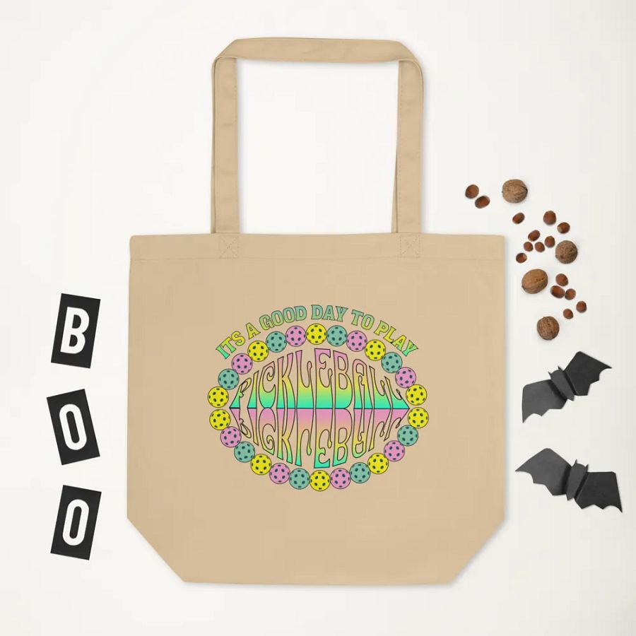 It's A Good Day To Play Pickleball Eco Tote product image (5)