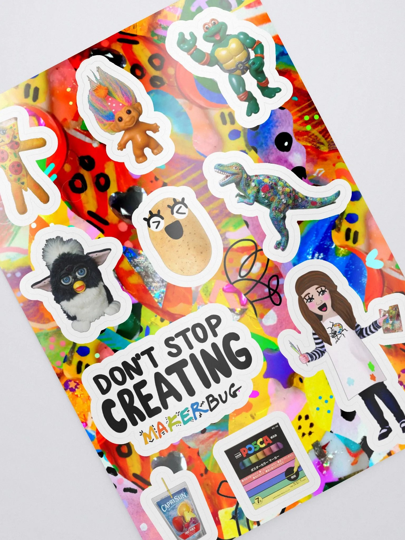 MAKERBUG Starter Pack Stickers product image (2)