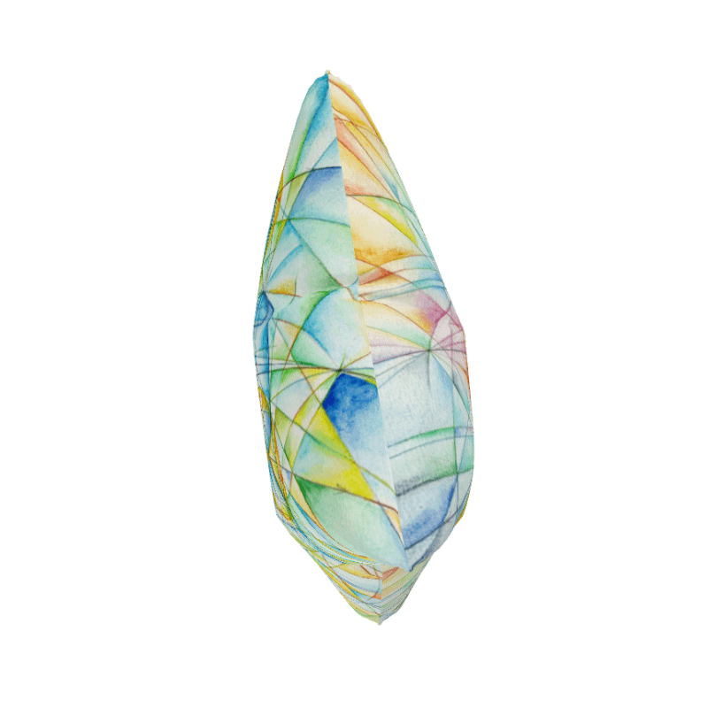 Poinsot's Paper Spaceship 1+2 - Physics of the Gyroscope Pillow product image (4)