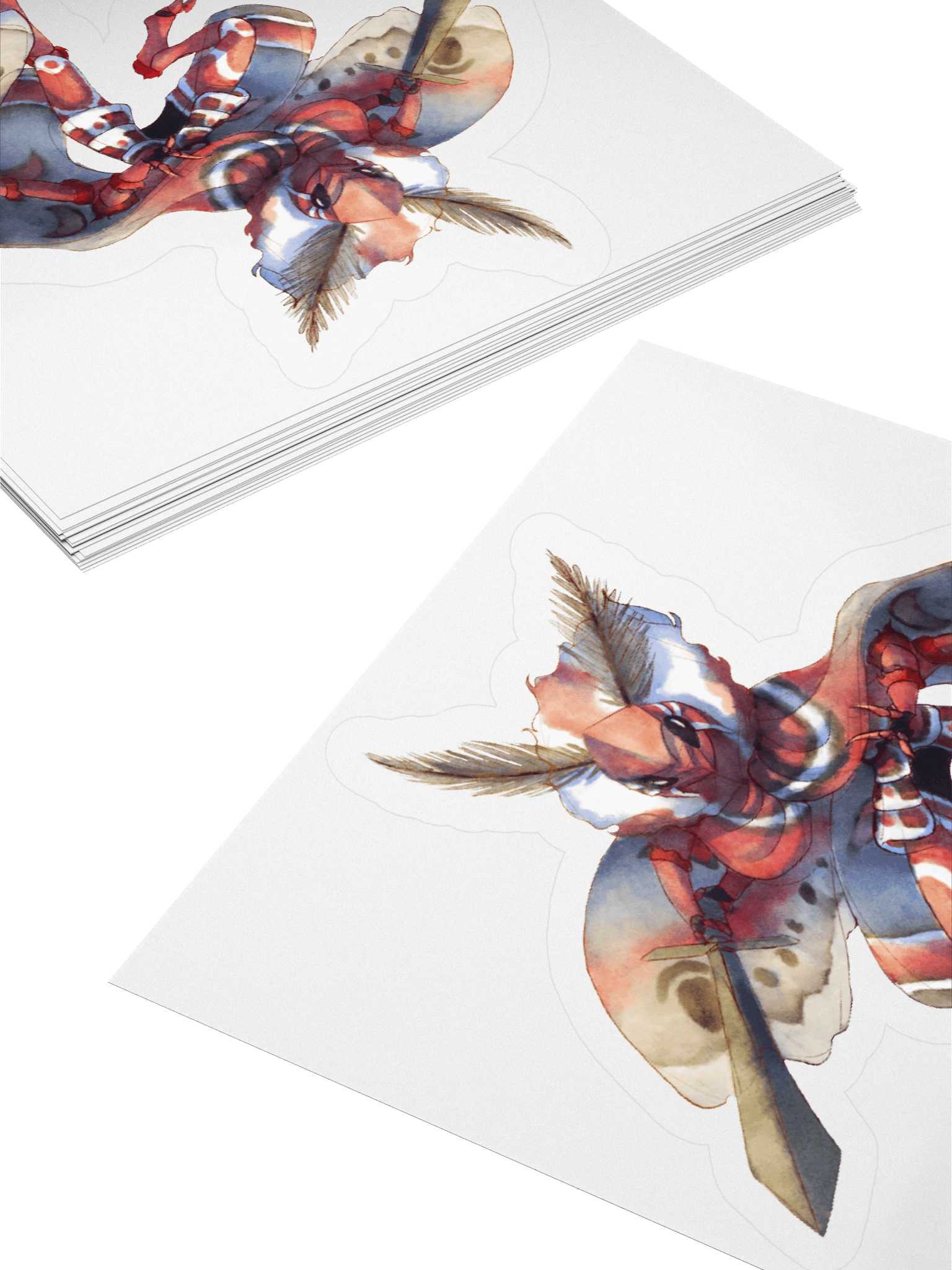 Moth Knight - sticker product image (12)