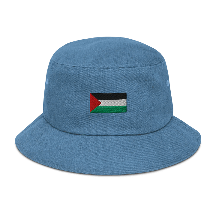 Capstone Denim Bucket Hat | Palestina Flag product image (2)