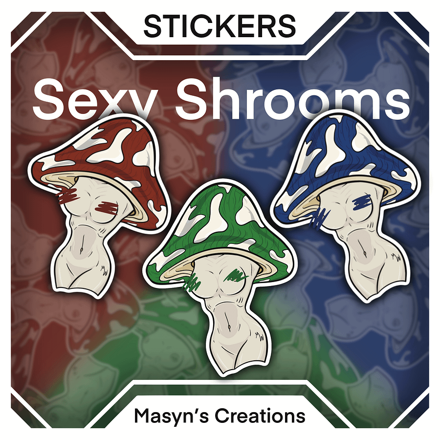 Sexy Shroom Sticker product image (1)