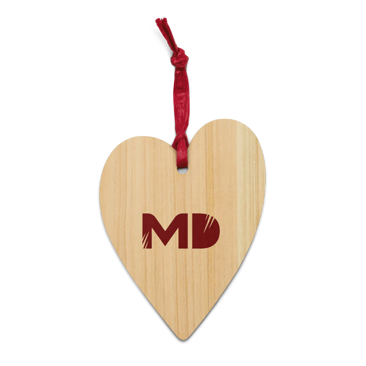 Wooden Ornaments w/ Logo product image (2)